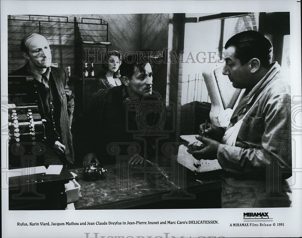 1991 Press Photo Jean Claude Drefus in &quot;Delicatessen&quot;- Historic Images