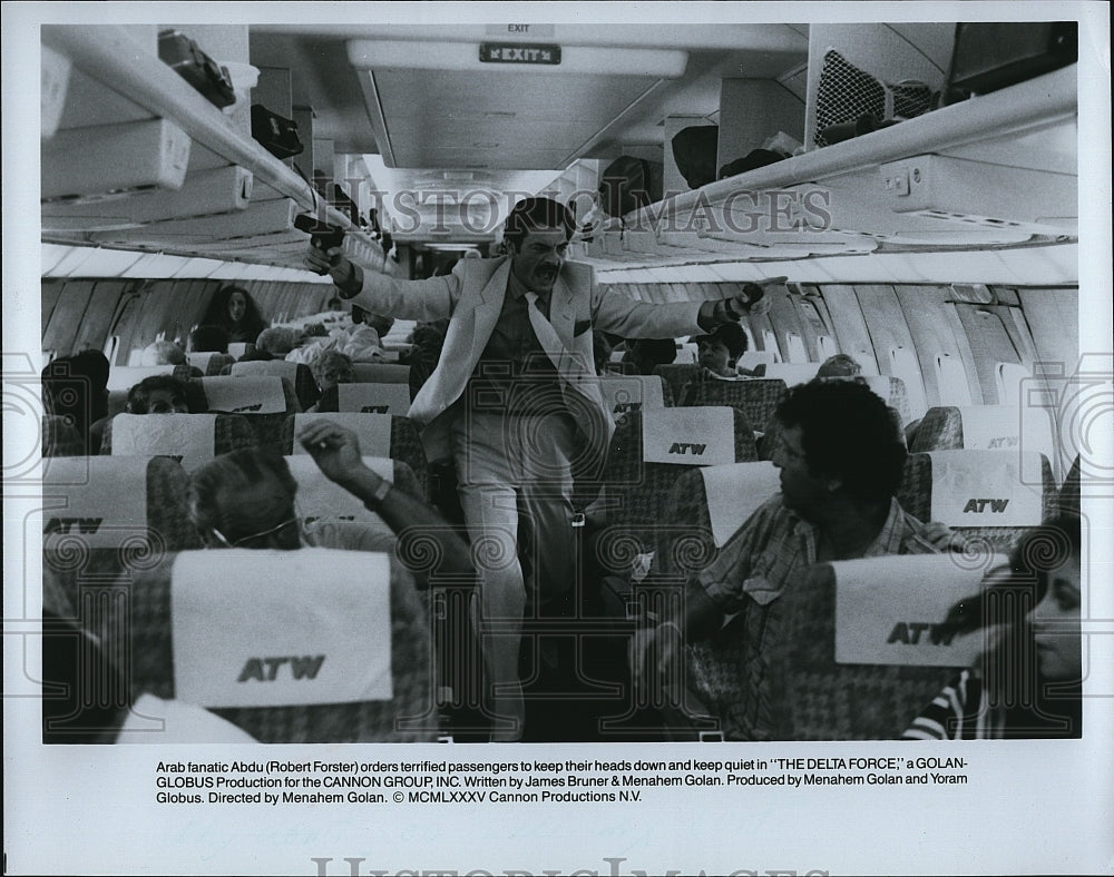 1985 Press Photo &quot;The Delta Force&quot; starring Robert Forster- Historic Images