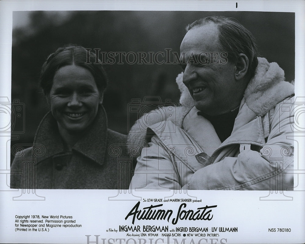 1978 Press Photo Halvar Bjork in &quot;Autumn Sonata&quot;- Historic Images