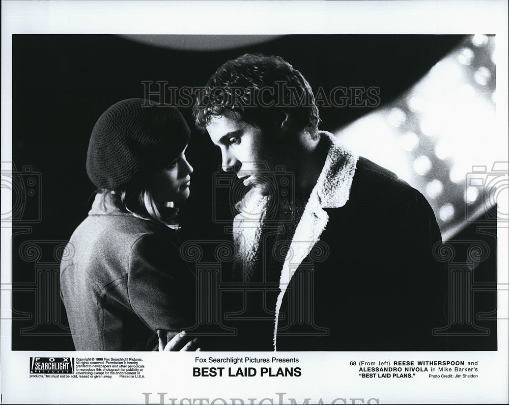 1988 Press Photo Actress Reese Witherspoon in &quot;Best Laid Plans&quot;- Historic Images