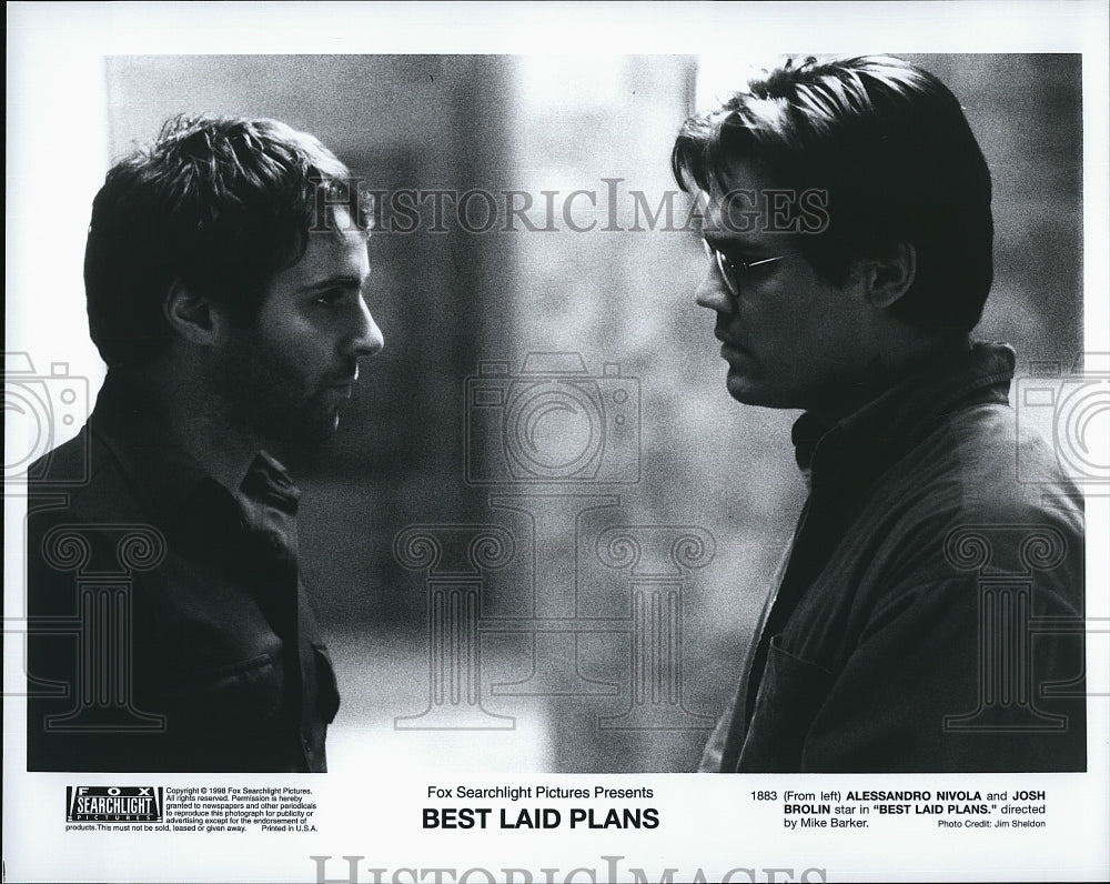 1988 Press Photo Actor Alessandro Nivola on &quot;Best Laid Plans&quot;- Historic Images