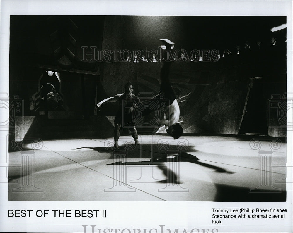 1989 Press Photo &quot;Best of the Best&quot; starring Phillip Rhee- Historic Images