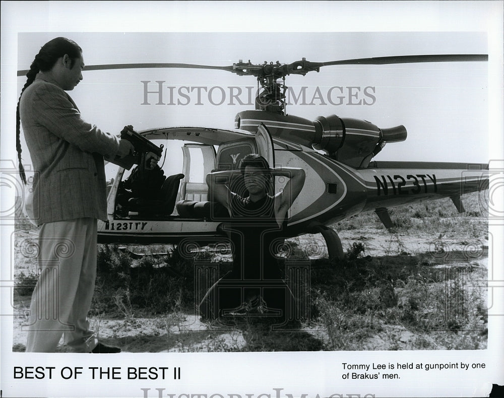 1989 Press Photo &quot;Best of the Best&quot; starring Tommy Lee- Historic Images