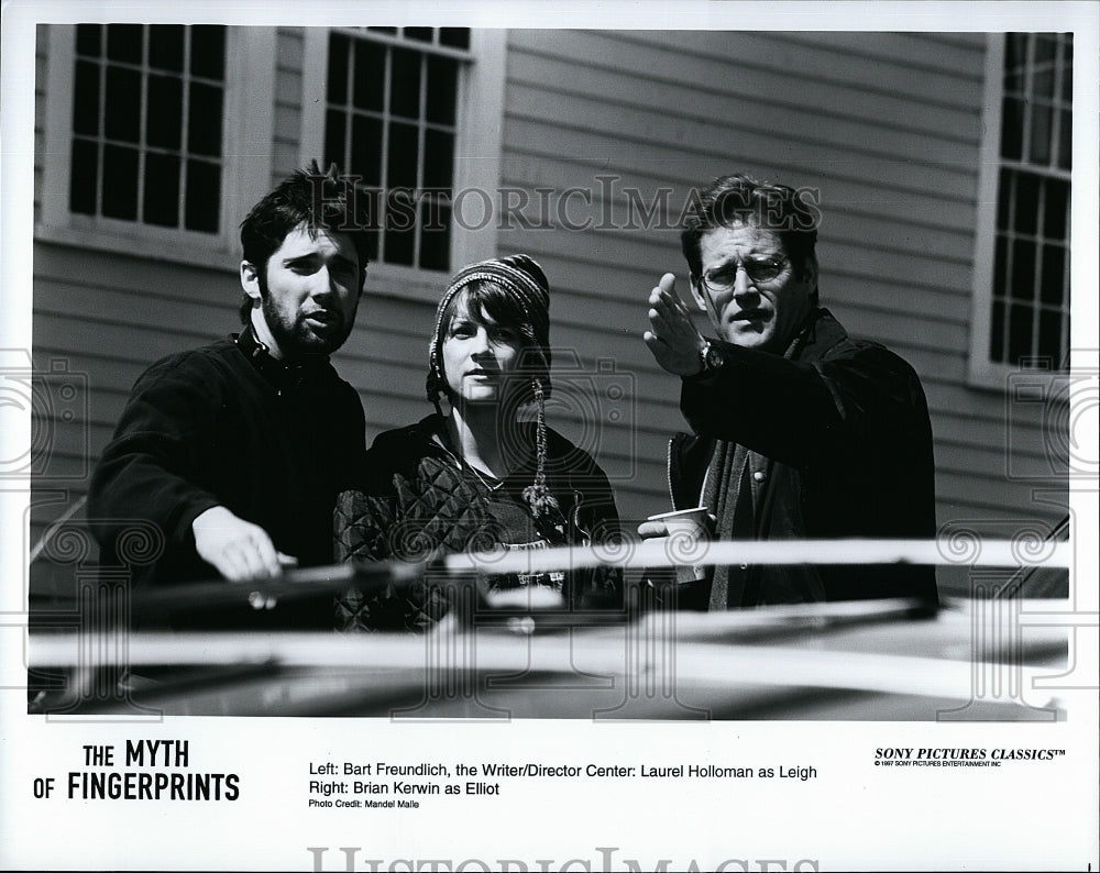 1997 Press Photo The Myth Fingerprints Bart Freundlich, Laurel Holloman, Brian- Historic Images