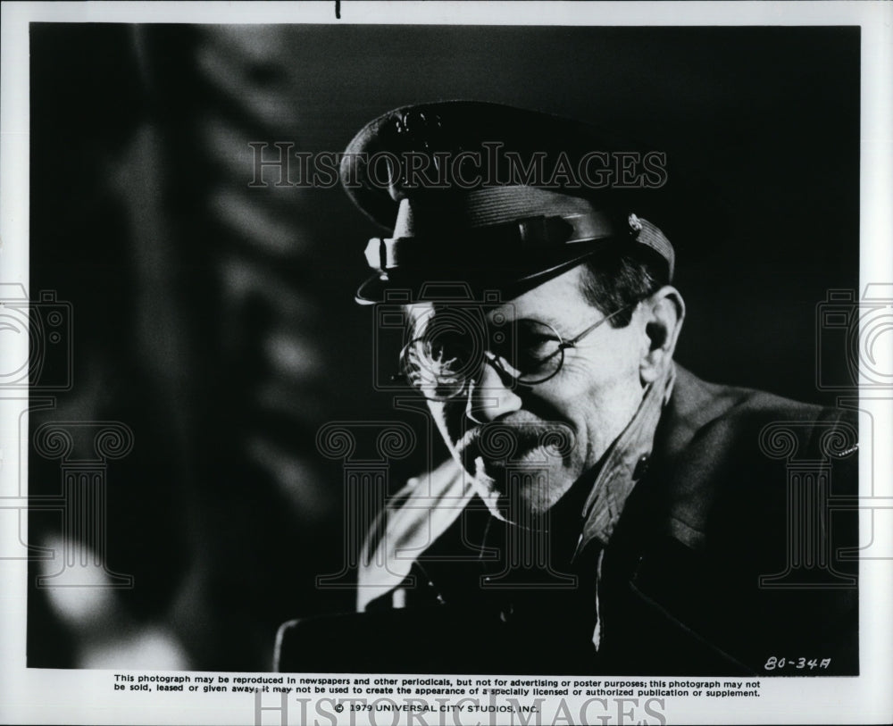 1979 Press Photo Warren Oates as Colonel &quot;Mad Man&quot; Maddox &quot;1941&quot;- Historic Images