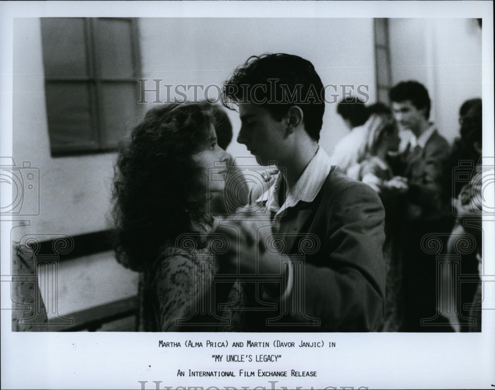 1988 Press Photo &quot;My Uncle&#39;s Legacy&quot; Alma Prica &amp; Daor Janjic&quot;- Historic Images