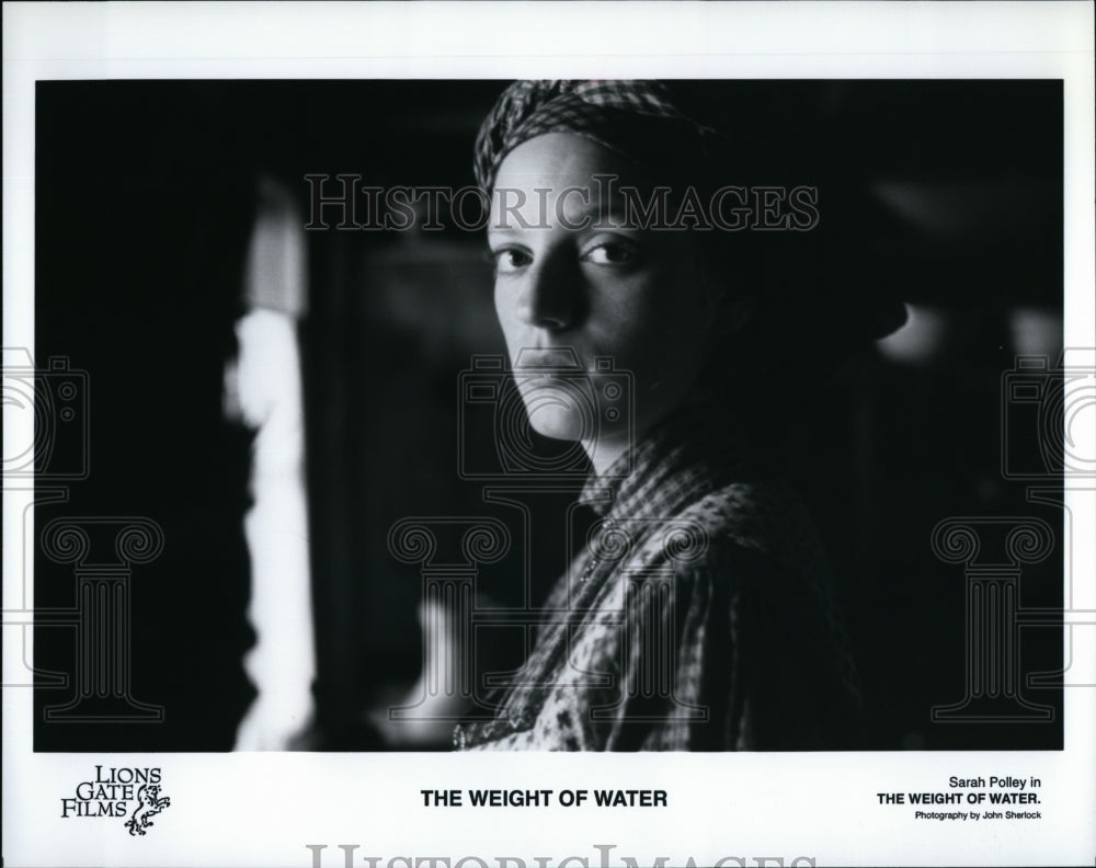 2002 Press Photo Sarah Polley Actress in movie The Weight of Water- Historic Images