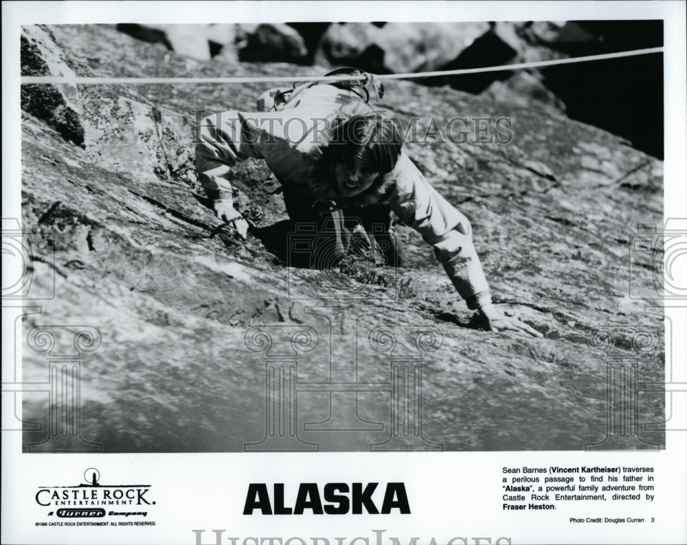 1996 Press Photo Actor Vincent Kartheiser in &quot;Alaska&quot;- Historic Images