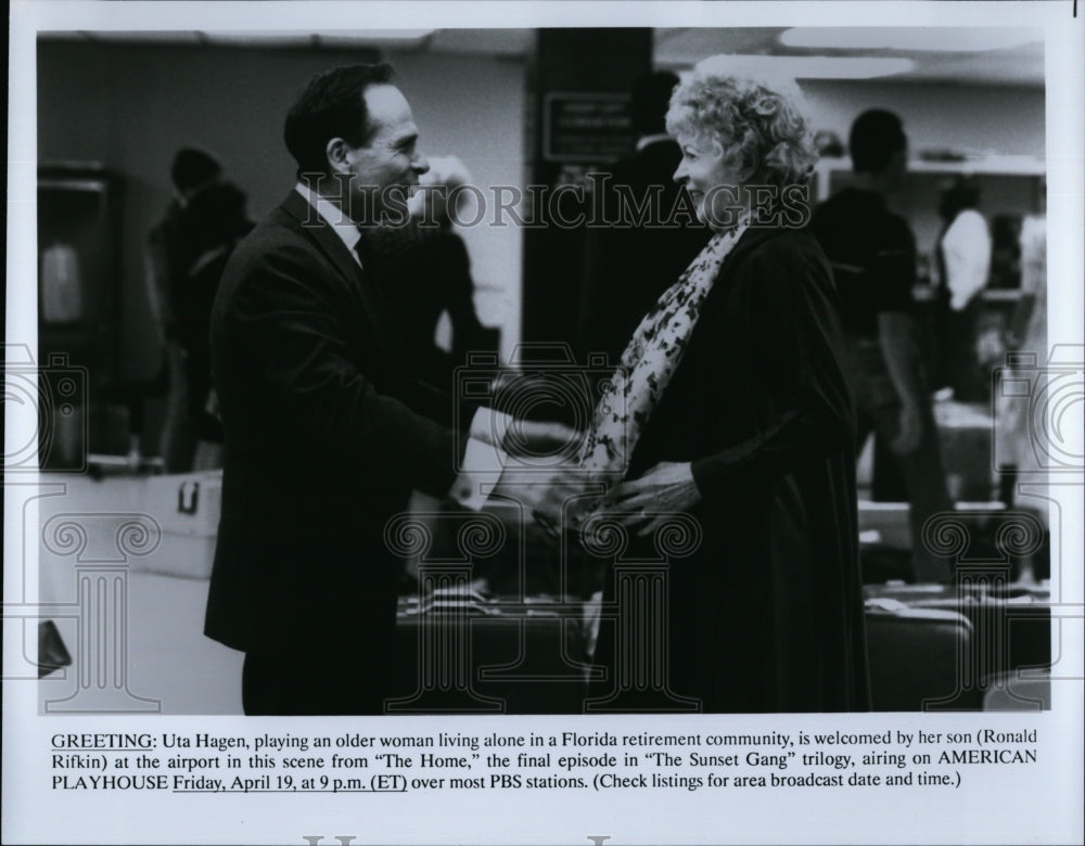 Press Photo Actor Ronald Rifkin in &quot;The Home&quot;- Historic Images