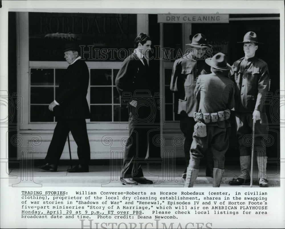 Press Photo William Converse-Roberts, &quot;Story of A Marriage&quot;- Historic Images