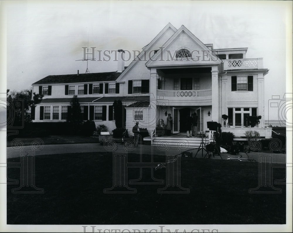 1983 Press Photo Osterville House, where movie JFK movie filmed.- Historic Images