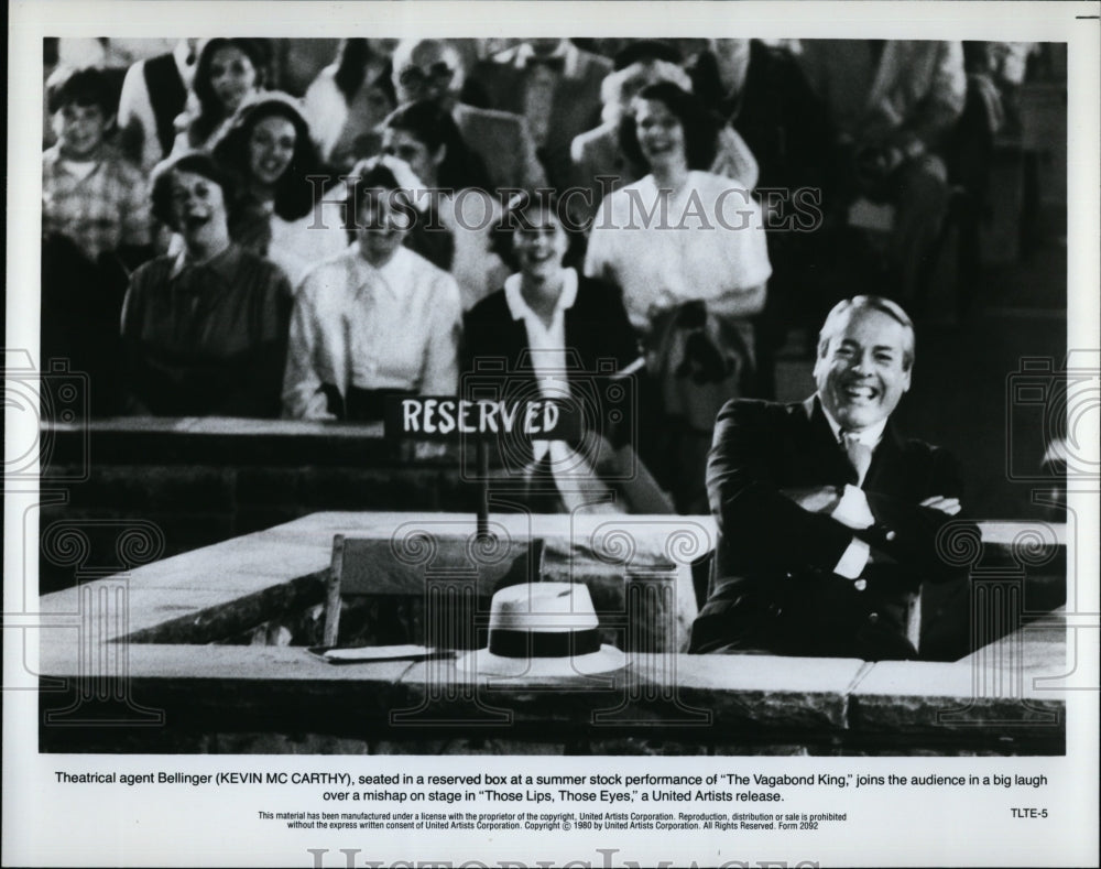 1980 Press Photo Kevin Mc Carthy stars in &quot;The Vagabond King&quot;- Historic Images