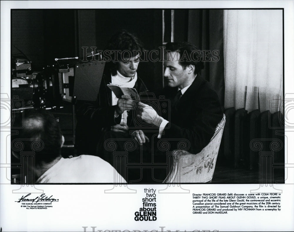 1984 Press Photo Colm Feore Stars in &quot;Thirty Two Short Films about Glenn Gould&quot;- Historic Images