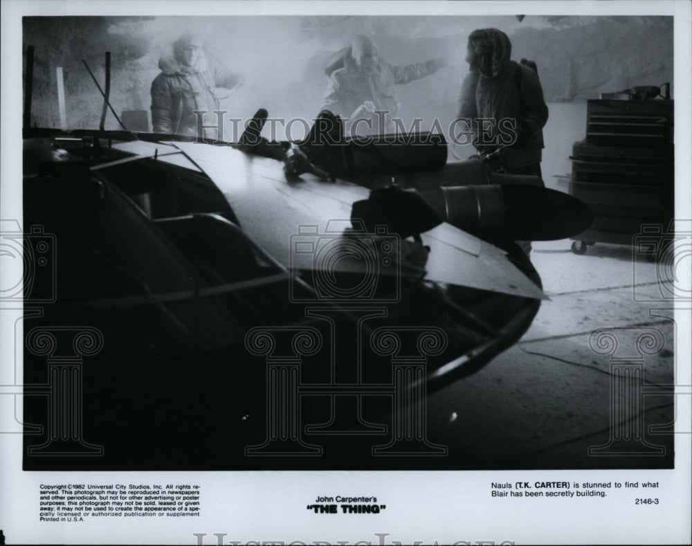 1982 Press Photo T. K. Carter as Nauls in &quot;The Thing&quot;- Historic Images