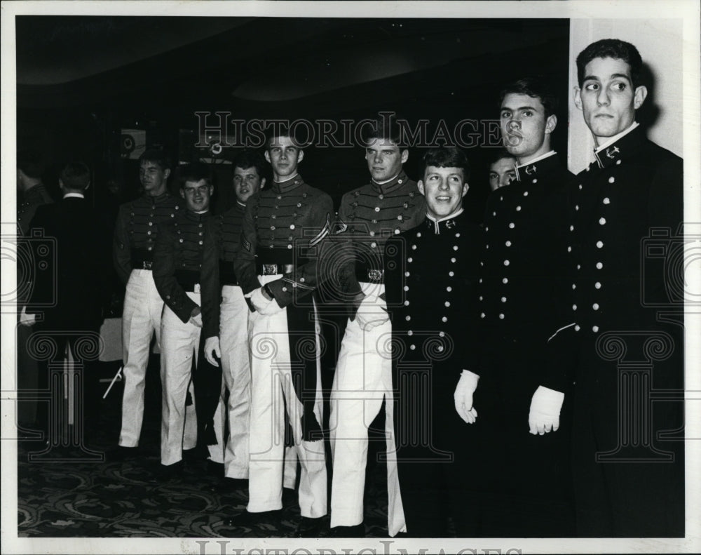 1988 Press Photo Cadet and Midshipmen of 1988 documentary Coming Out.- Historic Images