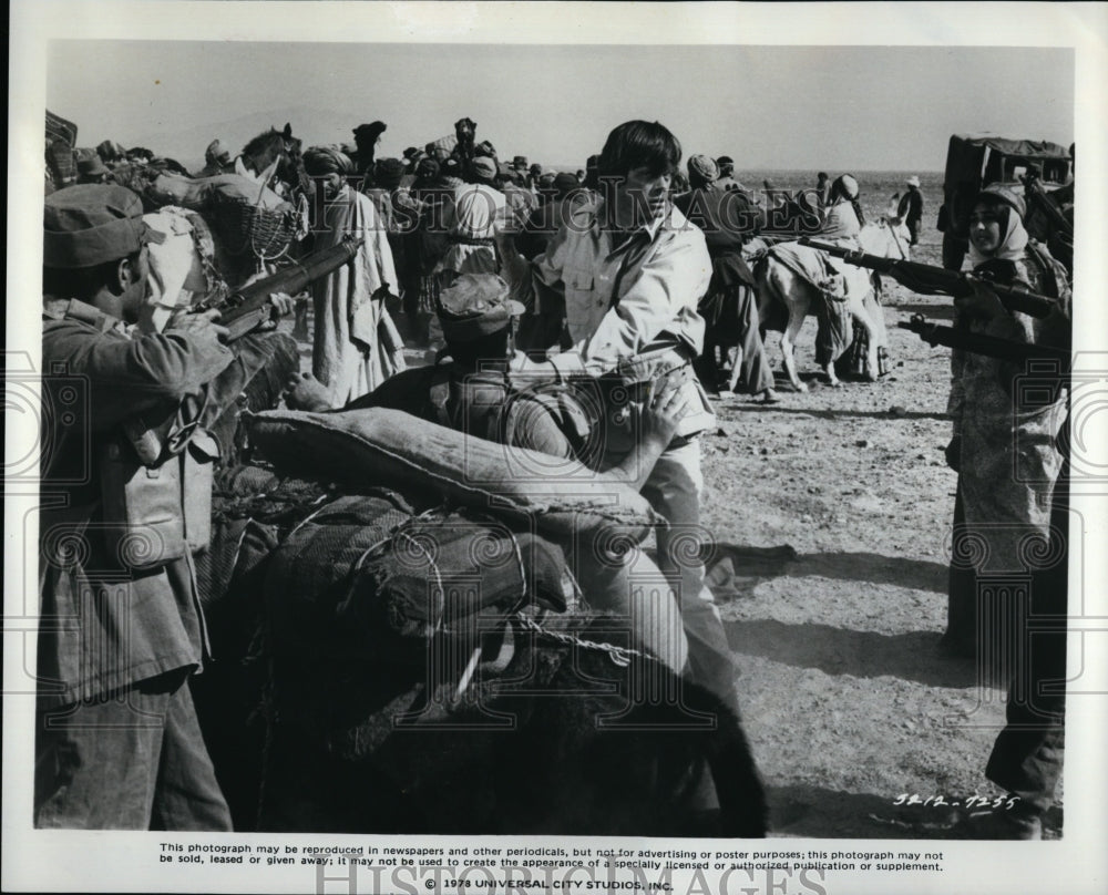 1978 Press Photo Canadian Actor Michael Sarrazin in &quot;Caravans&quot;.- Historic Images