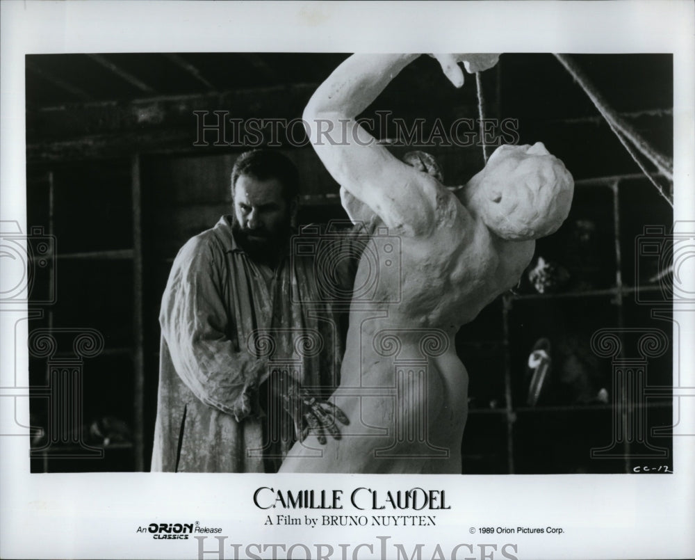 1989 Press Photo Gerard Depardieu Stars In &quot;Camille Claudel&quot;- Historic Images