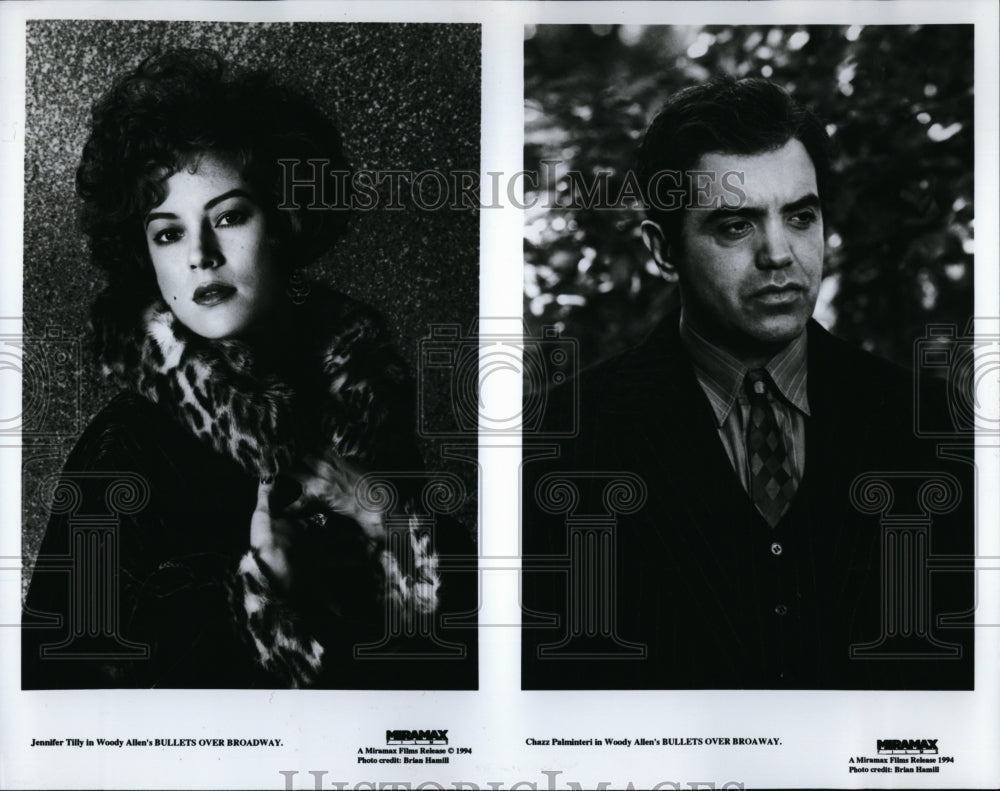 1994 Press Photo Jennifer Tilly and Chazz Palminteri in &quot;Bullets over Broadway&quot;.- Historic Images