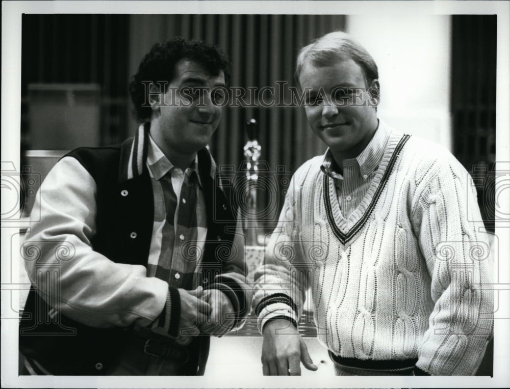 1989 Press Photo &quot;B-Men&quot; CBS Summer Playhouse James MacDonald, David Arnott- Historic Images