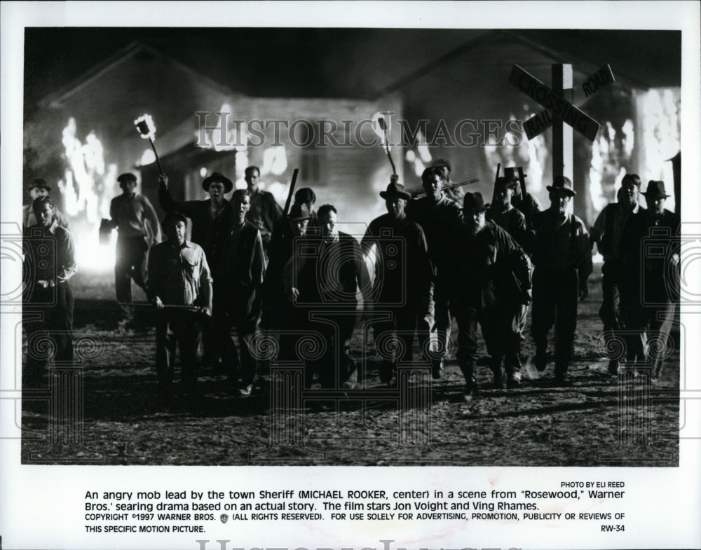 1997 Press Photo Michael Rooler Actor Movie Rosewood