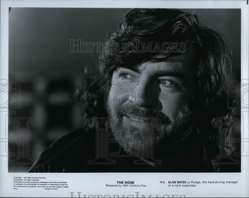 1979 Press Photo Alan Bates in &quot;The Rose&quot;- Historic Images