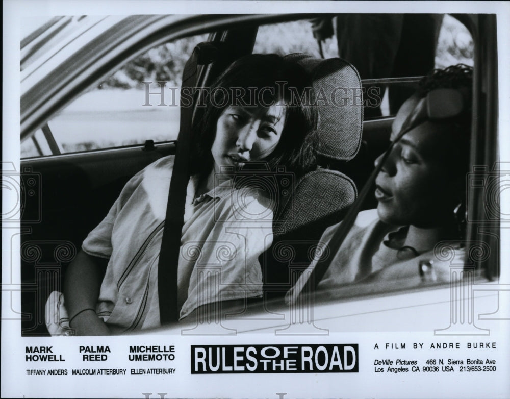 Press Photo Palma Reed, Michelle Umemoto, &quot;Rules of the Road&quot;- Historic Images