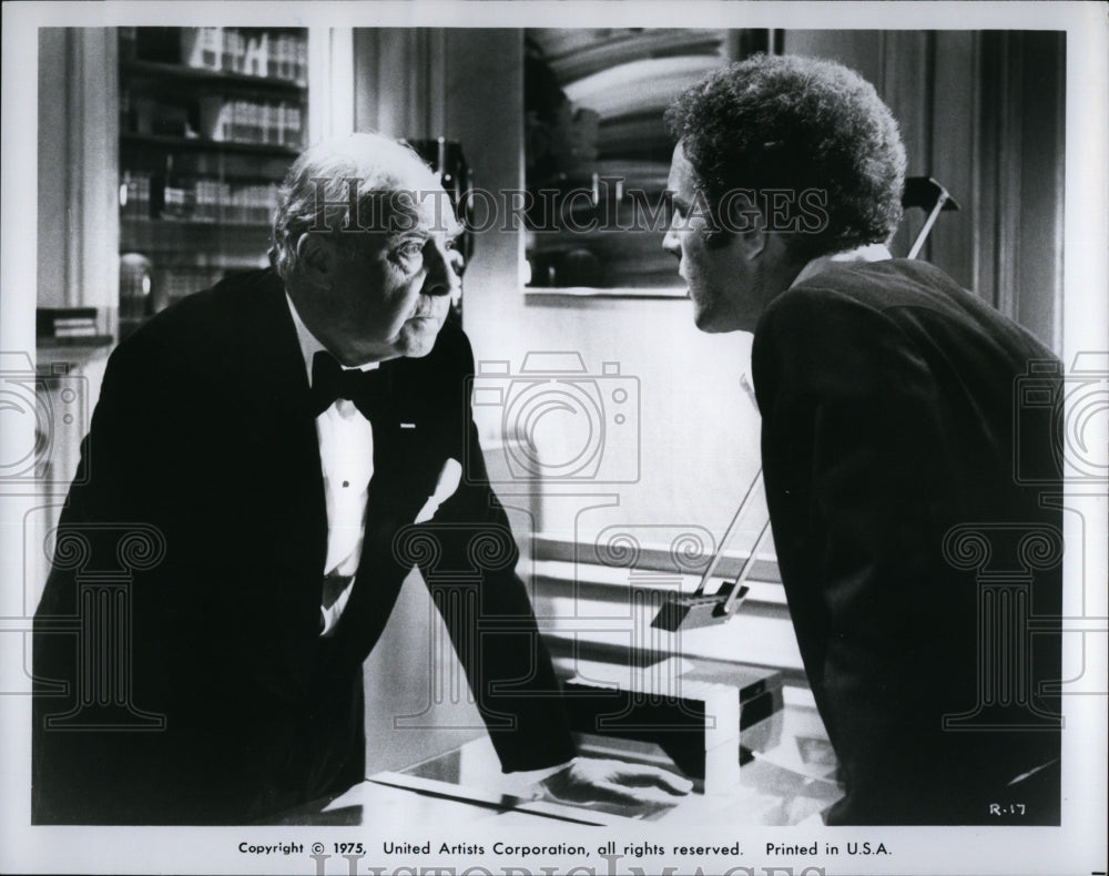 1975 Press Photo John Houseman James Caan Rollerball- Historic Images