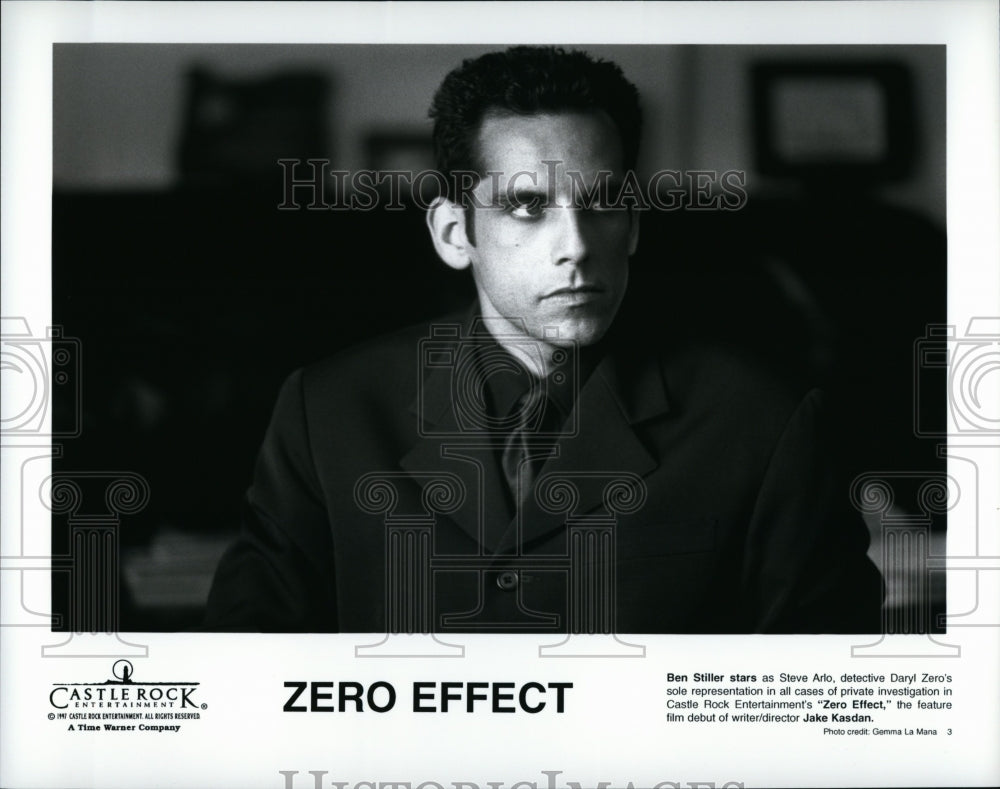 1997 Press Photo Ben Stiller in "Zero Effect"- Historic Images