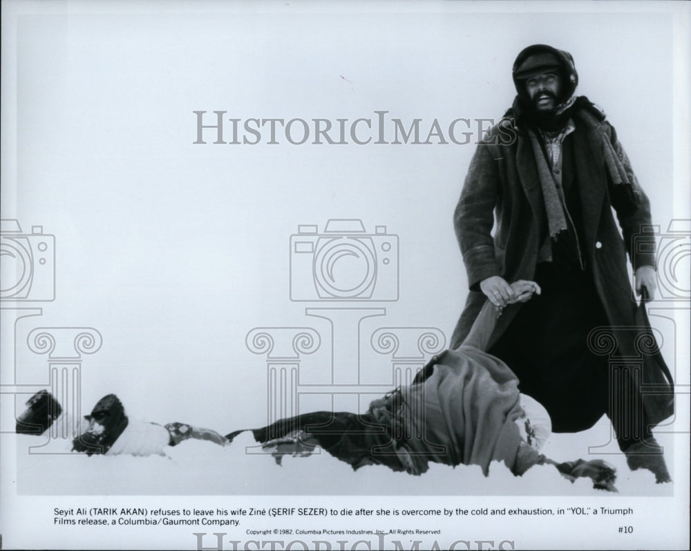 1982 Press Photo Tarik Akan, Serif Sezer, &quot;Yol&quot;- Historic Images