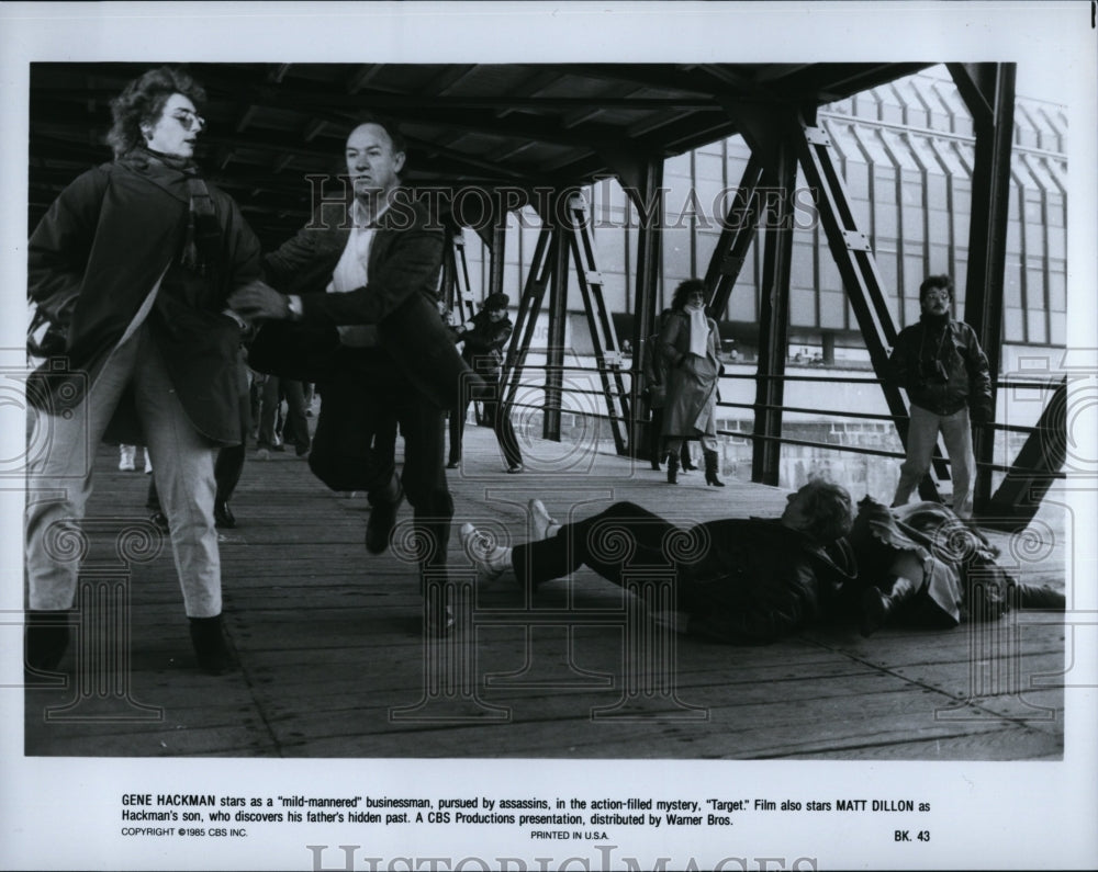 1985 Press Photo Gene Hackman in &quot;Target&quot;- Historic Images