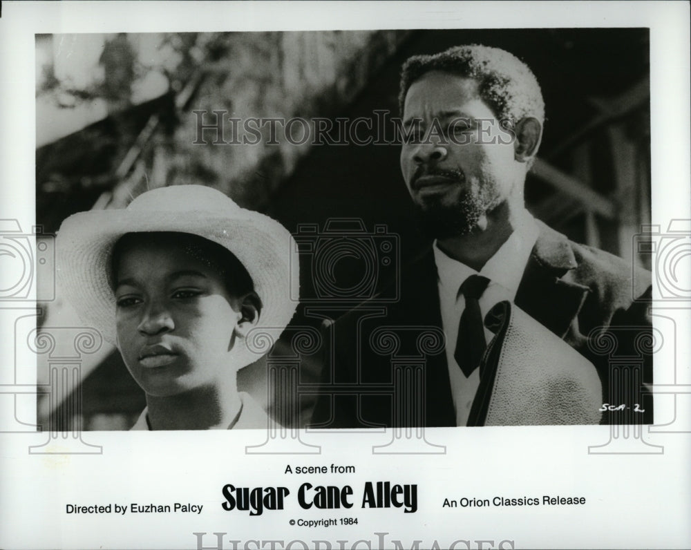 1984 Press Photo Sugar Cane Alley Actors Garry Cadenant Henri Melon- Historic Images