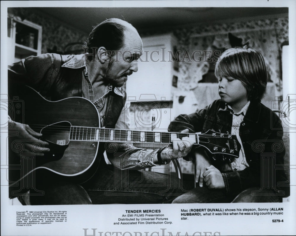 1983 Press Photo Robert Duvall, Allan Hubbard, &quot;Tender Mercies&quot;- Historic Images