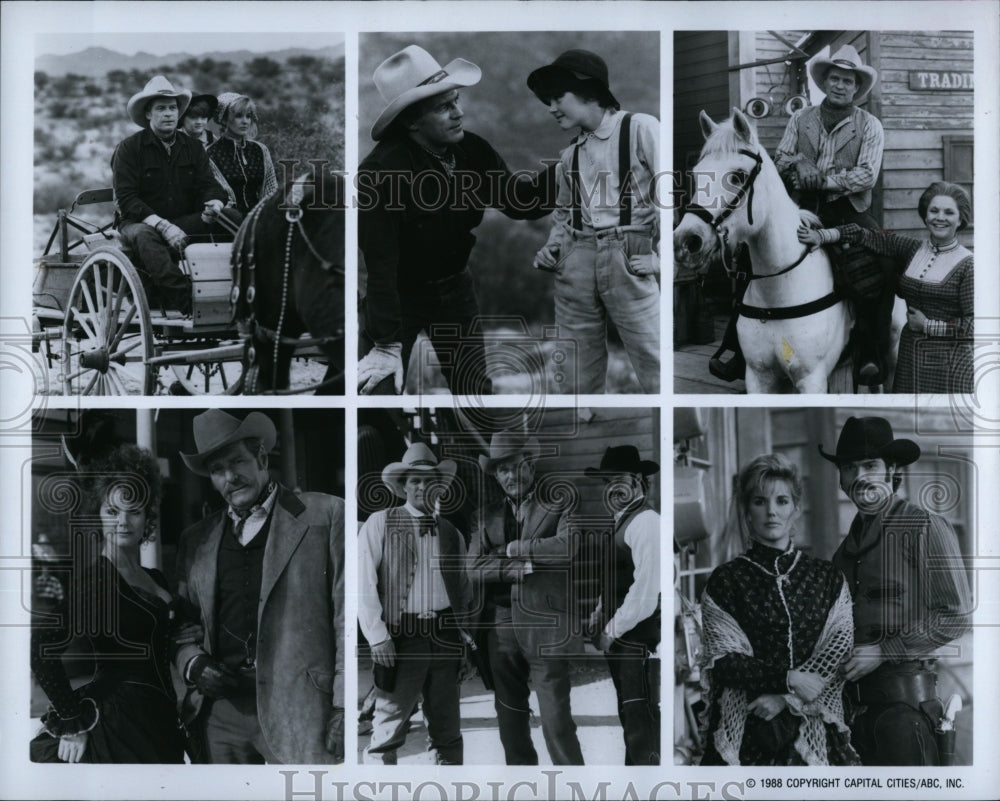 1988 Press Photo Actors of &quot;One Life to Live&quot;- Historic Images