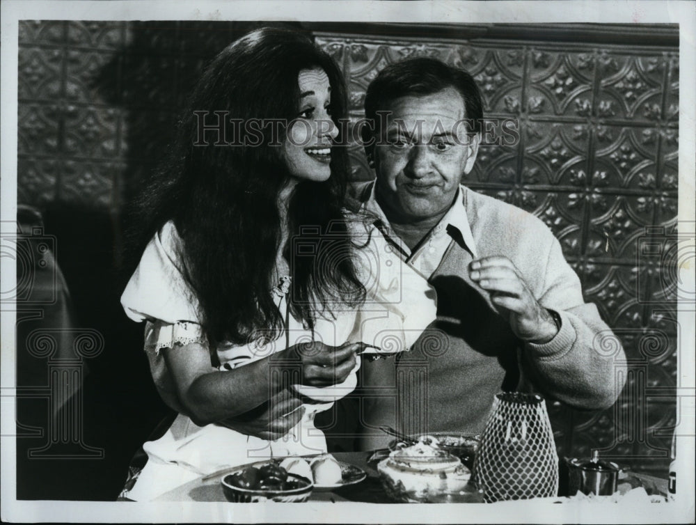 1971 Press Photo Jack Klugman and Marti Litis in &quot;The Odd Couple&quot;- Historic Images