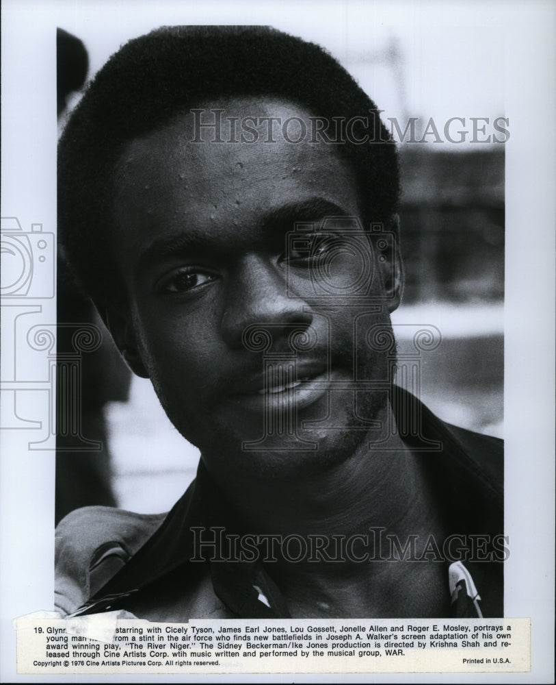 1976 Press Photo Glynn Turman Actor Stars In River Niger Drama Movie Film- Historic Images