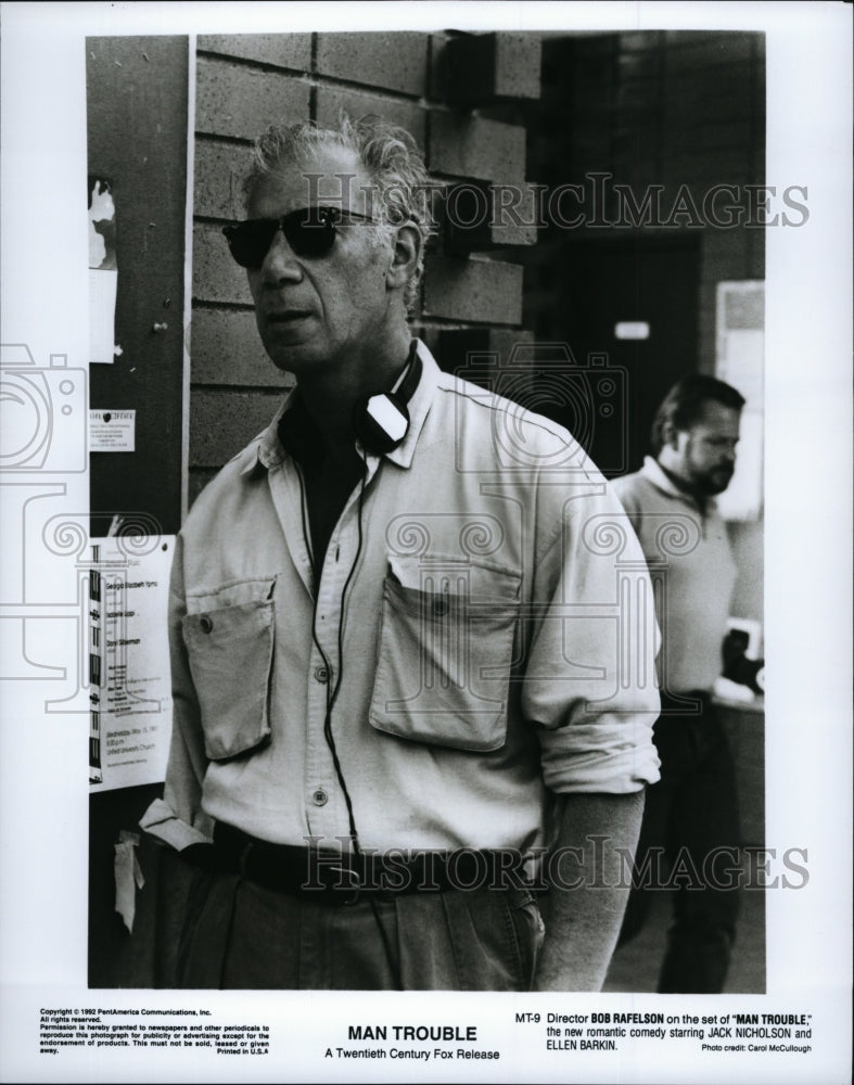 1992 Press Photo Man Trouble Bob Rafelson Movie Actor Man Trouble- Historic Images