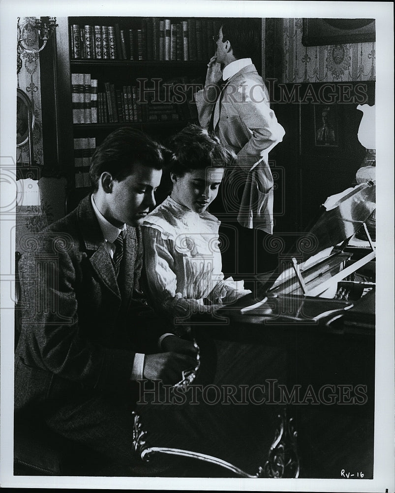 1986 Press Photo Daniel Day Lewis Actor Judi Dench Actress Room With A View Film- Historic Images