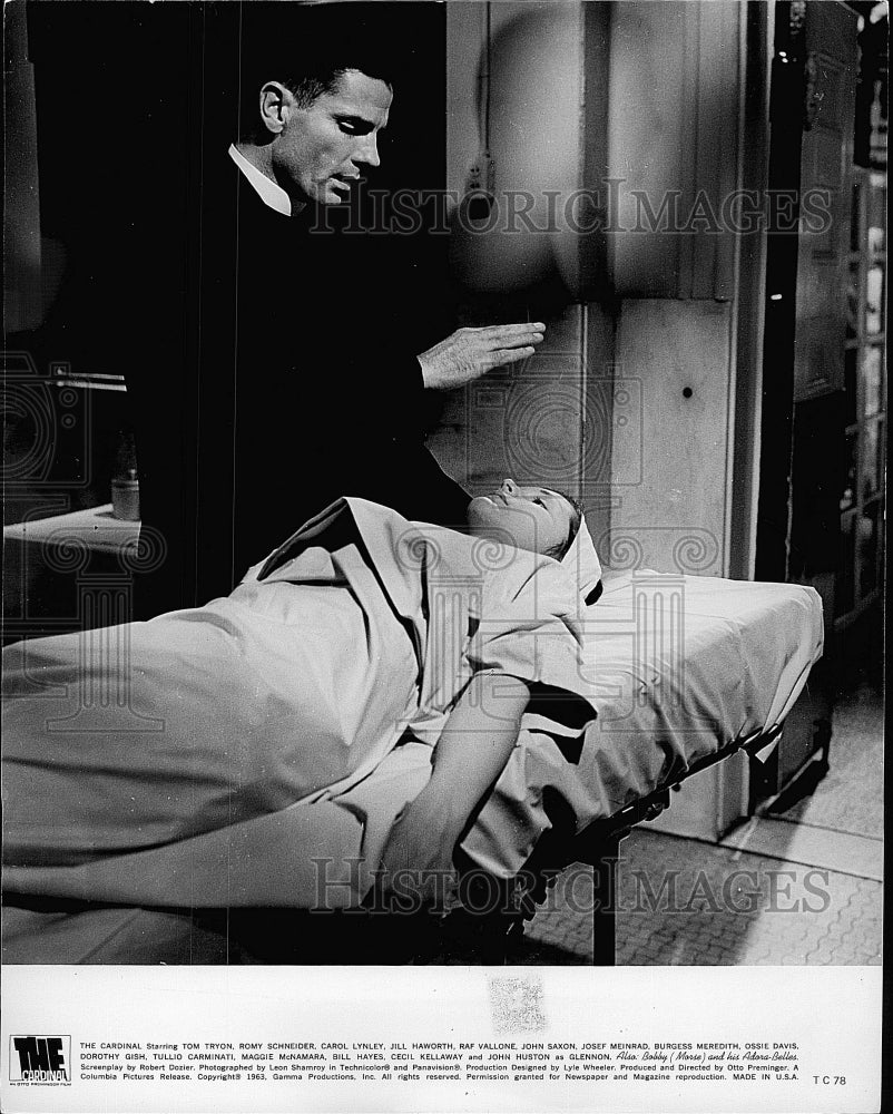 1964 Press Photo Actor Tom Tryon in the film &quot;The Cardinal&quot;- Historic Images