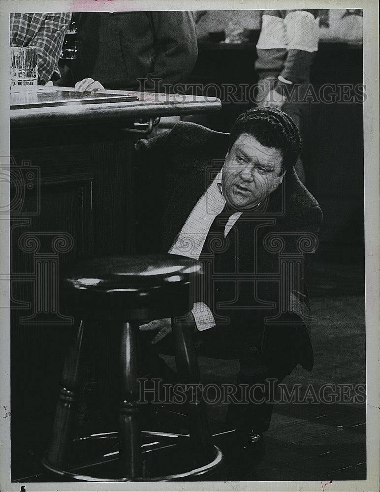 1985 Press Photo George Wendt &quot;Cheers&quot;- Historic Images