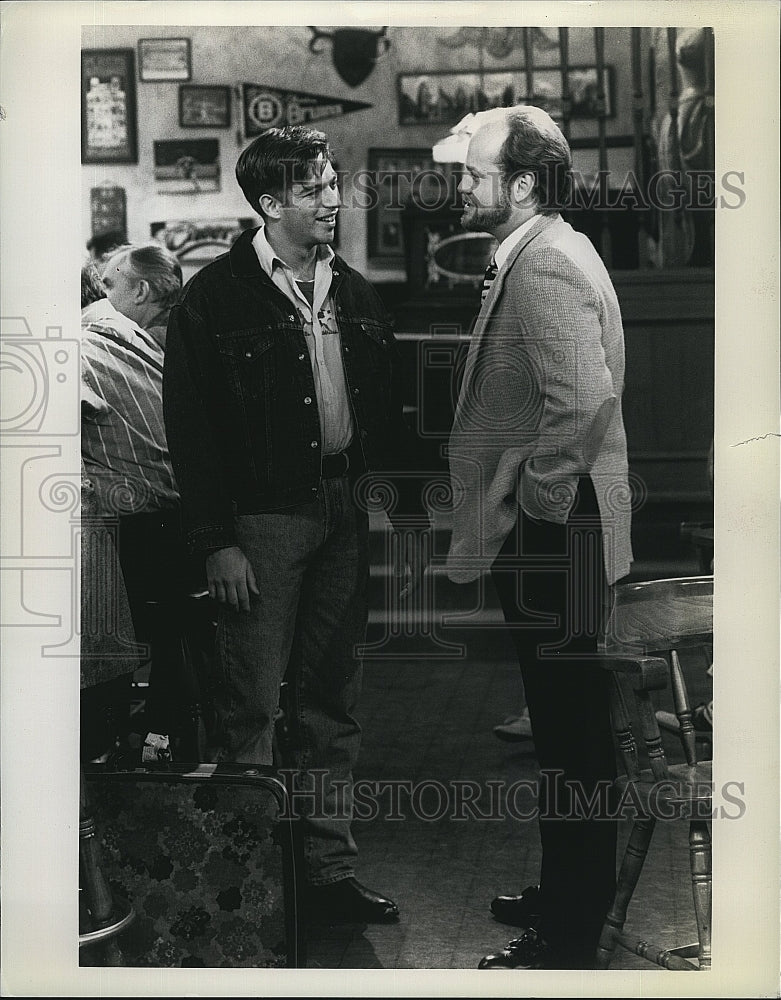 Press Photo Kelsey Grammer, Harry Connick, Jr. &quot;Cheers&quot;- Historic Images