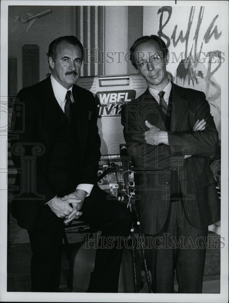 1984 Press Photo Dabney Coleman, Max Wright &quot;Buffalo Bill&quot;- Historic Images