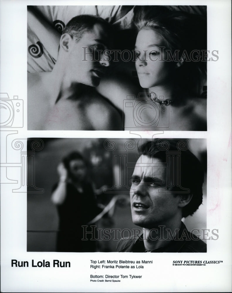 1999 Press Photo  &quot;Run Lola Run&quot; starring Franka Potente, Morita Biebtreu- Historic Images