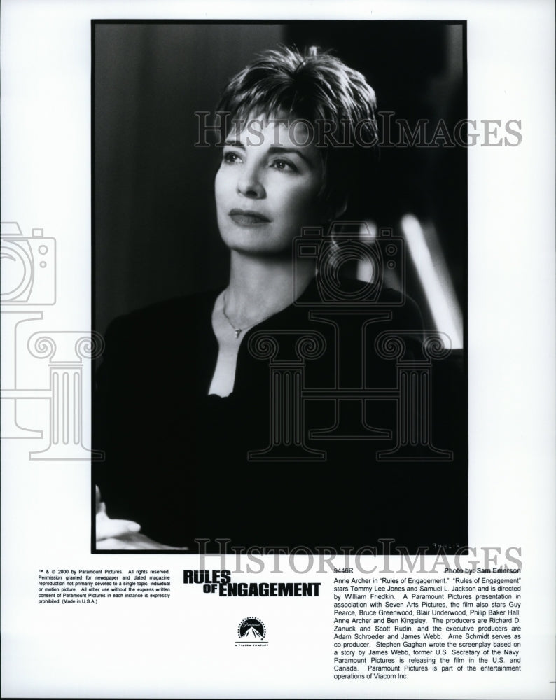 2000 Press Photo Anne Archer in &quot;Rules of Engagement&quot;- Historic Images