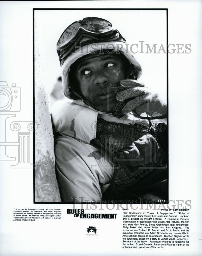 2000 Press Photo Blair Underwood &quot;Rules of Engagement&quot;- Historic Images