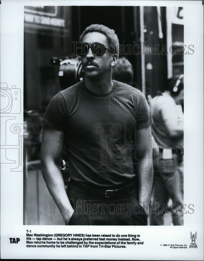 1989 Press Photo &quot;Tap&quot; starring Gregory Hines- Historic Images