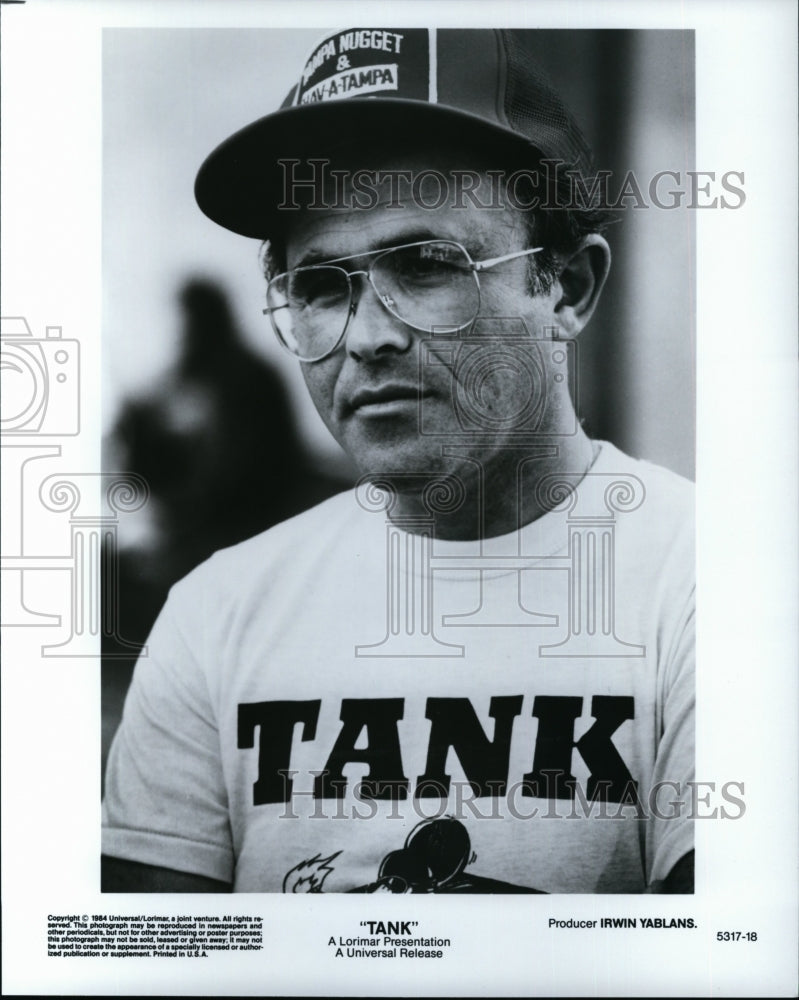 1984 Press Photo &quot;Tank&quot; producer irwin Yablans- Historic Images