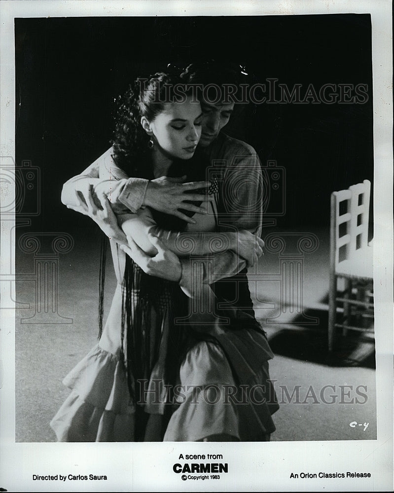 1983 Press Photo Antonio Gades and Laura Del Sol in &quot;Carmen&quot;- Historic Images