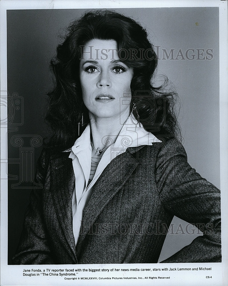 1978 Press Photo &quot;The China Syndrome&quot; Jane Fonda stars- Historic Images