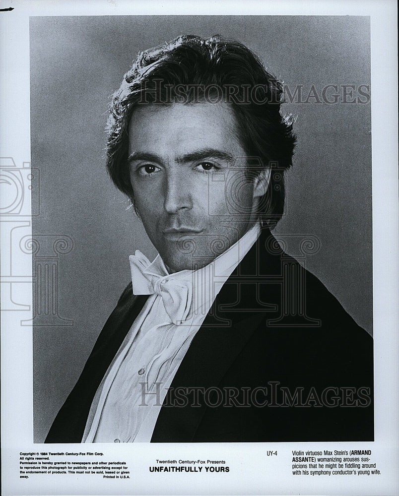 1994 Press Photo &quot;Unfaithfully Yours&quot; starring ,Armand Assante- Historic Images