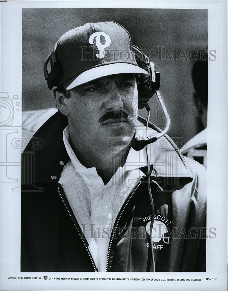 1986 Press Photo Bruce McGill in &quot;Wildcats&quot;- Historic Images